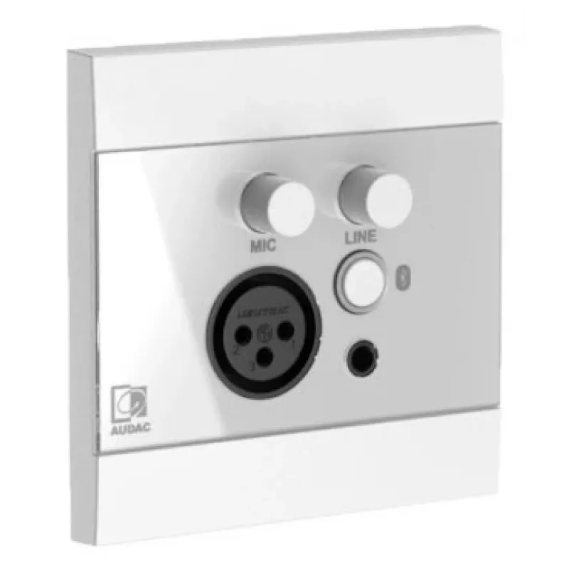 AUDAC WP225/W konwerter audio Stal, Biały