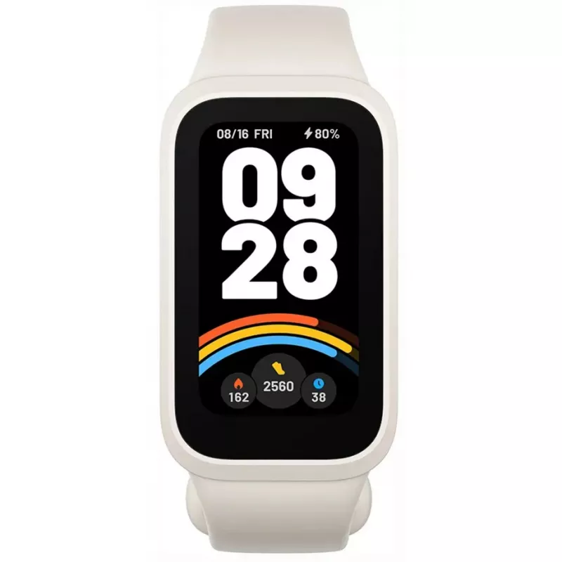 Opaska monitorująca aktywność Xiaomi Smart Band 9 Active Beige biały
