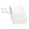 Travel Charger Baseus GaN2 Pro Quick 2x USB + 2x USB-C, 100W, EU (Biały)