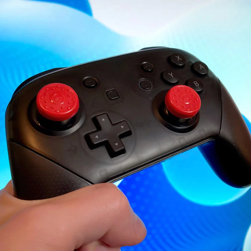 Nakładka na gałkę analogową Steelseries 1020-NP Gumowa Czarny Czerwony Biały