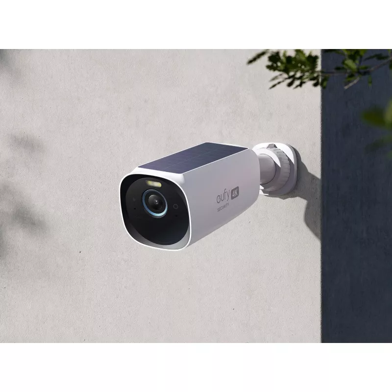 Kamera bezpieczeństwa IP Eufy eufyCam S330 (eufyCam 3) 3840×2160, zewnętrzna, bezprzewodowa, montaż na ścianie, pole widzenia 135°, komunikacja dwukierunkowa