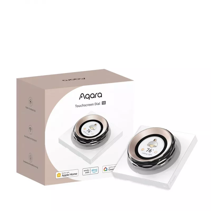 AQARA Touchscreen Dial V1 (DS-K01D) - przełącznik obrotowy z wyświetlaczem