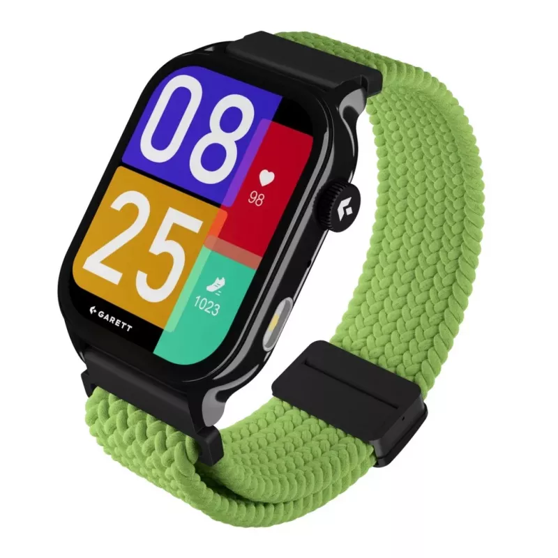 Smartwatch Garett Activity 3 czarny — podstawowe funkcje fitness i powiadomień
