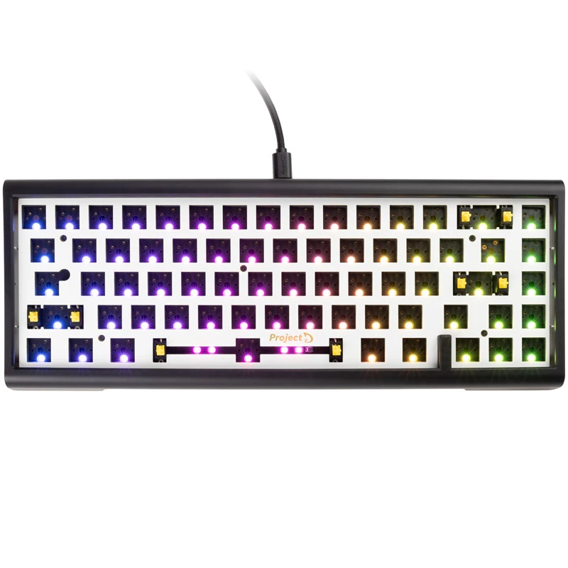 Klawiatura Ducky Tinker65 Gaming USB US English Czarna