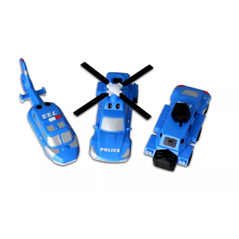 Zestaw pojazdów Popular Playthings Mix or Match Vehicles Police