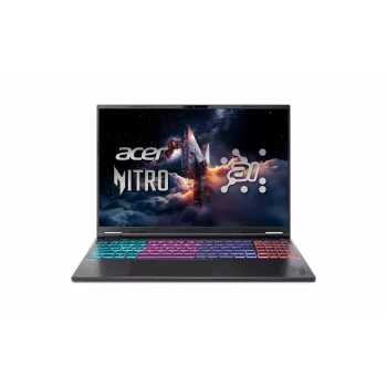Acer | Nitro V 16S AI AN16S-61-R6Q1 | Obsidian Black | 16 cali | IPS | WUXGA | AMD Ryzen AI 7 | 350 | 16 GB | DDR5 | Pojemność dysku SSD 1000 GB | NVIDIA GeForce RTX 5060