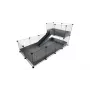 C&C Modular Cage C&C 4x2 z podestem 2x1 i szarą rampą – modułowa klatka c&c dla świnki morskiej, 145×75×75 cm, 10 kg