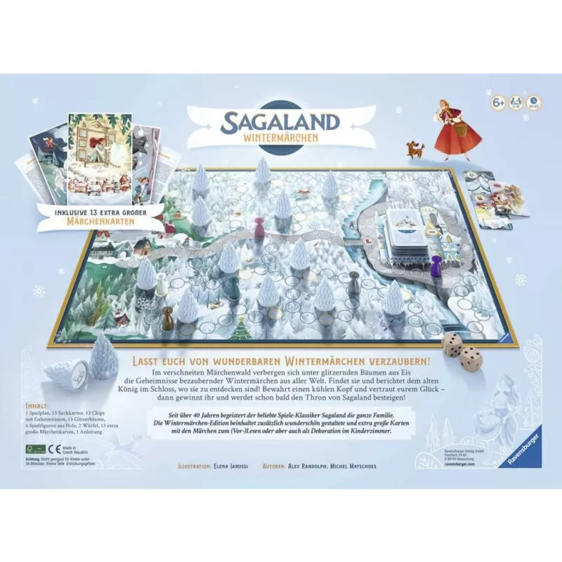 Sagaland winter fairy tale, gra planszowa