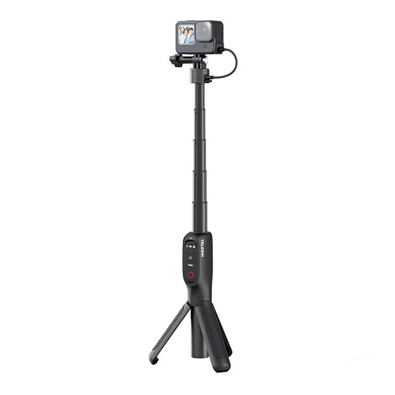 Statyw i uchwyt do selfie Telesin S1-CSS-01-TGP z pilotem zdalnego sterowania do GoPro Hero 13/12/11/10/9/MAX