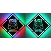 Neon LED MANTA MASNL132RGB Style Neon Lights GAMER ZONE, podświetlana dekoracja ścienna RGB
