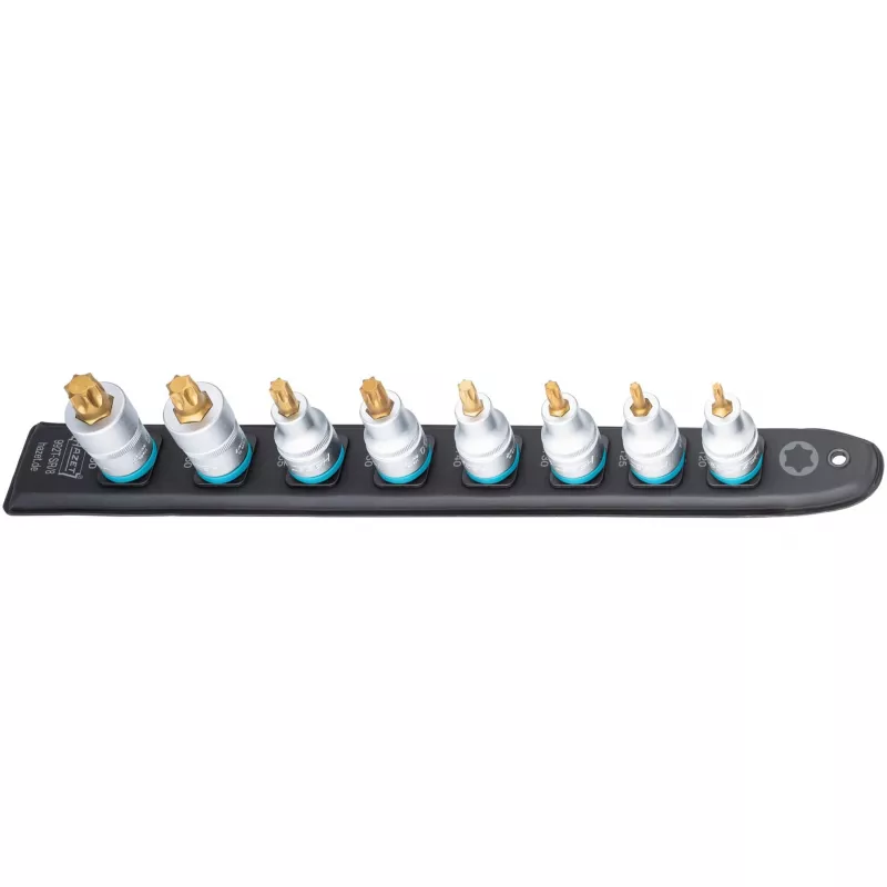Zestaw bitów Torx krótkich Hazet 992T-SR/8 — 8-częściowy Torx T20–T60