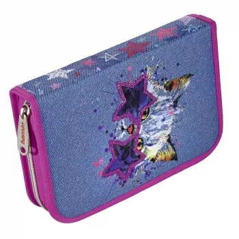 Zabawka dla kota HAMA Crazy Cat model 00139125, 21 × 17 cm, niebiesko-różowa
