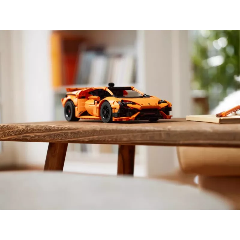 LEGO TECHNIC 42196 Lamborghini Huracán Tecnica pomarańczowy