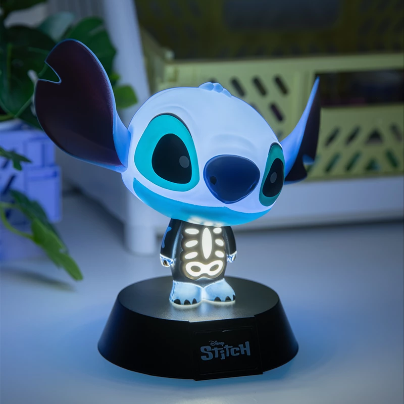 Lampka stołowa Paladone Stitch Skeleton Icon Light – nocna lampka z postaciami