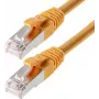 Kabel sieciowy Helos CAT6 S/FTP RJ-45 10m Żółty