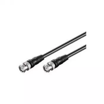 Kabel koncentryczny Microconnect 50074 BNC BNC 5 m Czarny