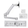 Ergotron LX Extension and Collar Kit - element montażowy (ramię przegubowe, elementy instalacyjne, osłona nasadki, obejma słupa)