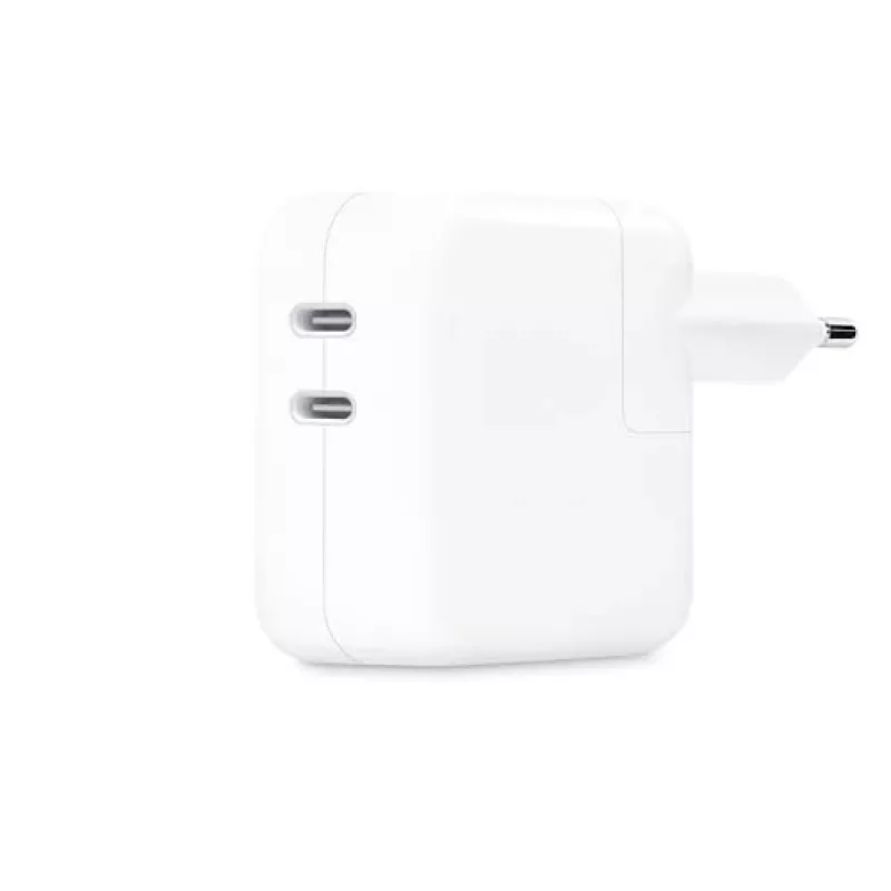 Ładowarka do urządzeń mobilnych Apple MW2K3ZM/A 2 porty USB typu C biała