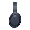 Słuchawki Sony WH1000XM4L.CE7, nauszne, przewodowe i bezprzewodowe (Bluetooth, USB-C), niebieskie, opaska nagłowna