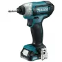 Makita TD110DSMJ - Wkrętarka udarowa - Bezprzewodowa - 1/4 inch - Bity sześciokątne - 110 N·m - 2 akumulatory - 10,8 V