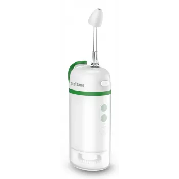 Bezprzewodowy irygator dentystyczny Medisana NI 200 — zbiornik 0,15 L, 3 programy, USB-C, 1400 mAh