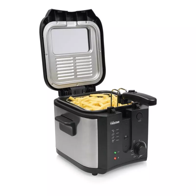 Tristar Frytkownica | FR-6878 | Moc 1600 W | Pojemność 2.5 L | Czarny