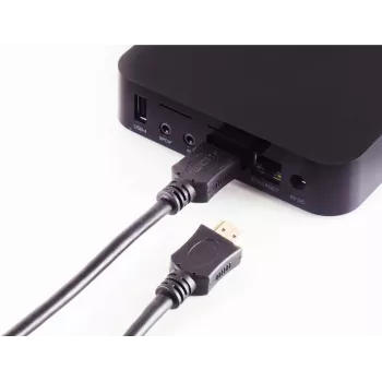 Kabel połączeniowy shiverpeaks ®-BASIC-S--HDMI, wtyk HDMI A na wtyk HDMI A, średnica zewnętrzna 6 mm, pozłacane styki, 7,5 m (BS77477-10)