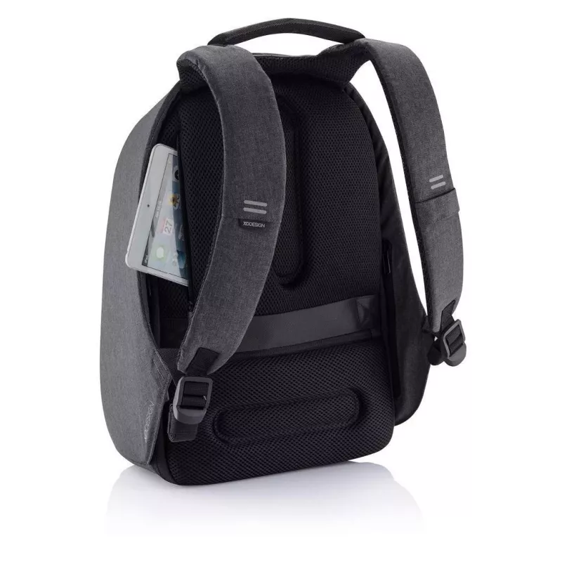 Plecak XDDESIGN Bobby Hero XL — 21,5 l, mieści laptop 17 cali, kieszeń na tablet, panel organizacyjny, czarny