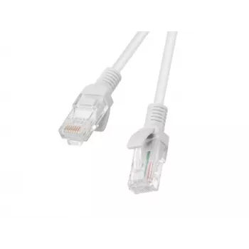 Kabel sieciowy LANBERG RJ-45 Cat5e PCU5-10CC-3000-S, 30 m, U/UTP, przewodnik CCA, powłoka PVC, 26 AWG, biały