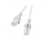 Kabel sieciowy LANBERG RJ-45 Cat5e PCU5-10CC-3000-S, 30 m, U/UTP, przewodnik CCA, powłoka PVC, 26 AWG, biały