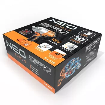 NEO tools 04-618 wkrętak elektryczny/zakrętarka udarowa