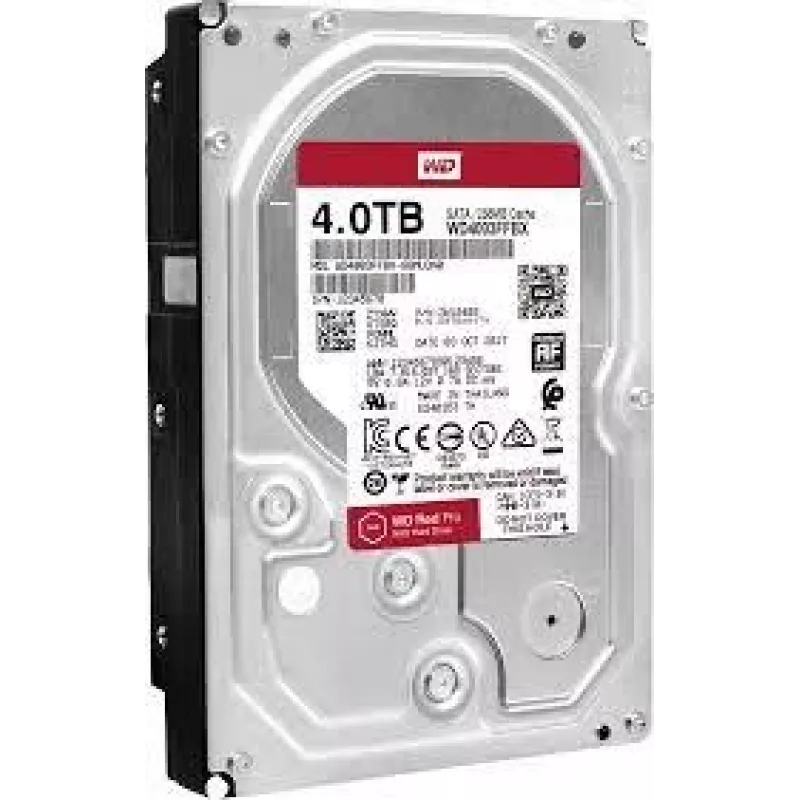 HDD | WESTERN DIGITAL | czerwony Pro | 4TB | SATA 3.0 | 256 MB | 7200 obr./min | 3,5 | WD4003FFBX