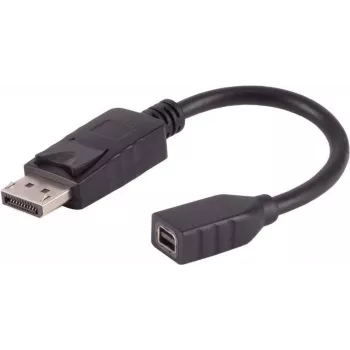 Adapter DisplayPort ShiverPeaks 10-01031 — kabel 0,2 m, obsługa 4K