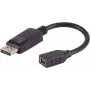 Adapter DisplayPort ShiverPeaks 10-01031 — kabel 0,2 m, obsługa 4K