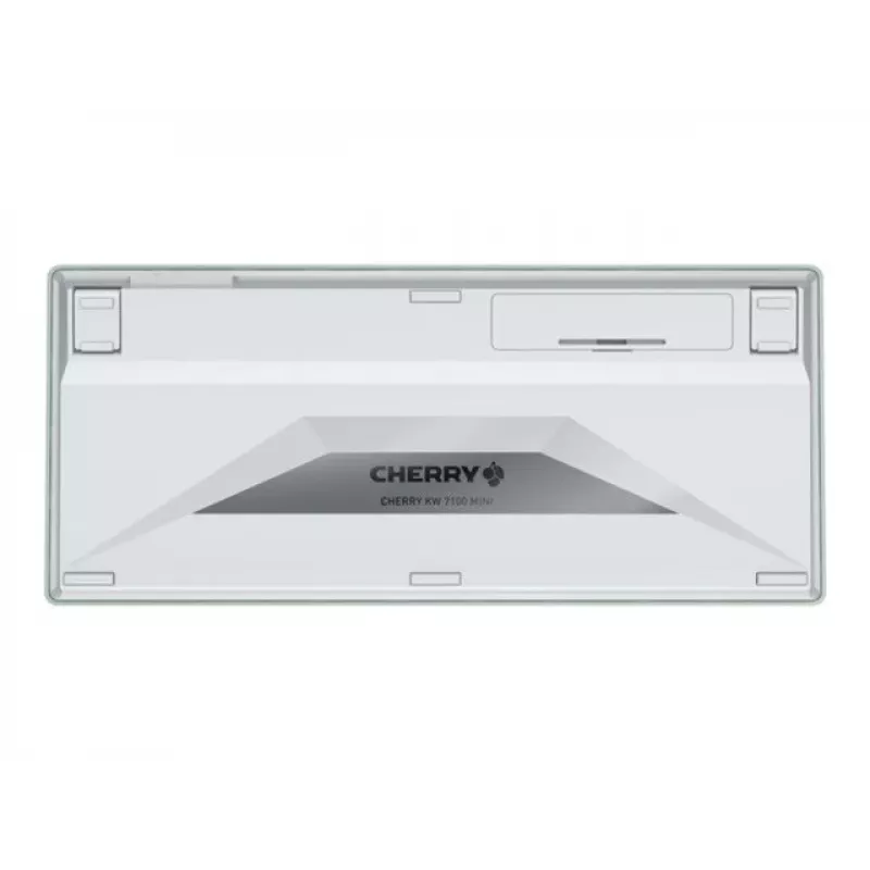 Klawiatura CHERRY KW 7100 MINI BT uniwersalna Bluetooth QWERTY US International w kolorze miętowym