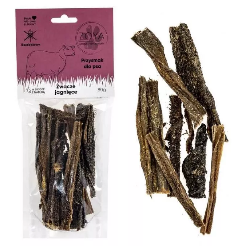 ZOYA flaki jagnięce - przysmak dla psa - 80g