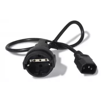 Kabel zasilający APC AP9880 czarny 0,6 m złącze C14 CEE7/7