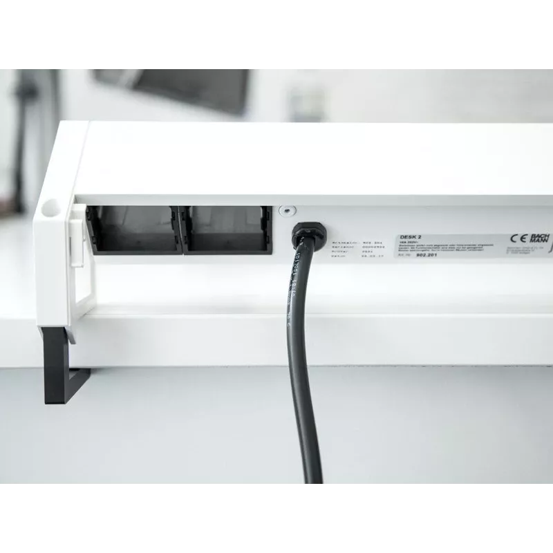 Listwa zasilająca 3 x Typ F Bachmann Desk2