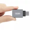 UNITEK Y-A025CGY przejściówka/adapter interfejsu USB Type-C na USB Type-A, metaliczny