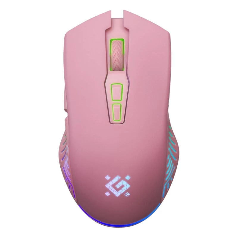 Bezprzewodowa mysz gamingowa DEFENDER P ANDORA PINK interfejs