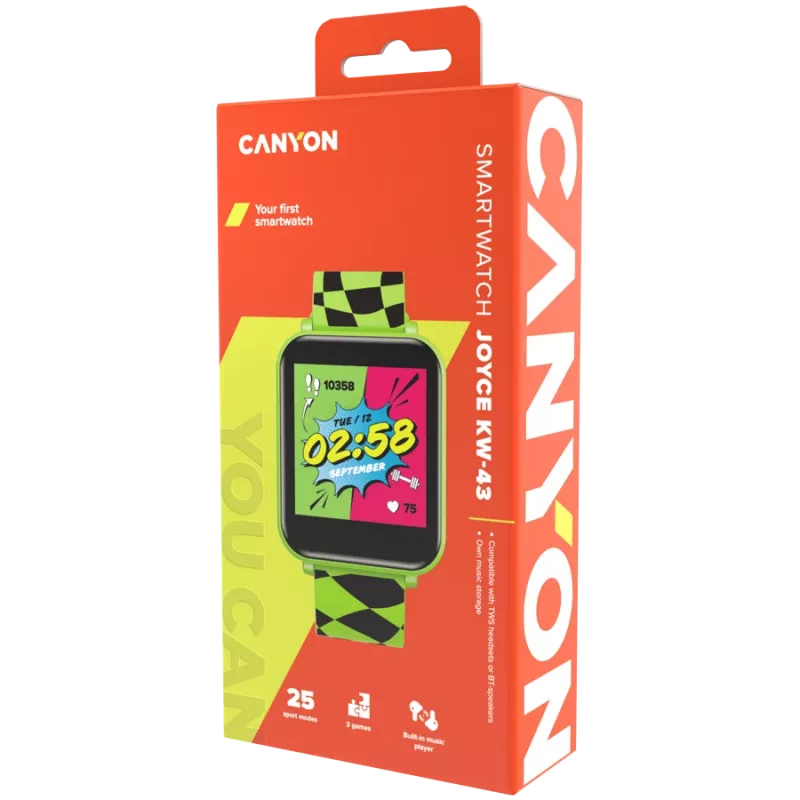 Smartwatch Canyon CNE-KW43 zielony