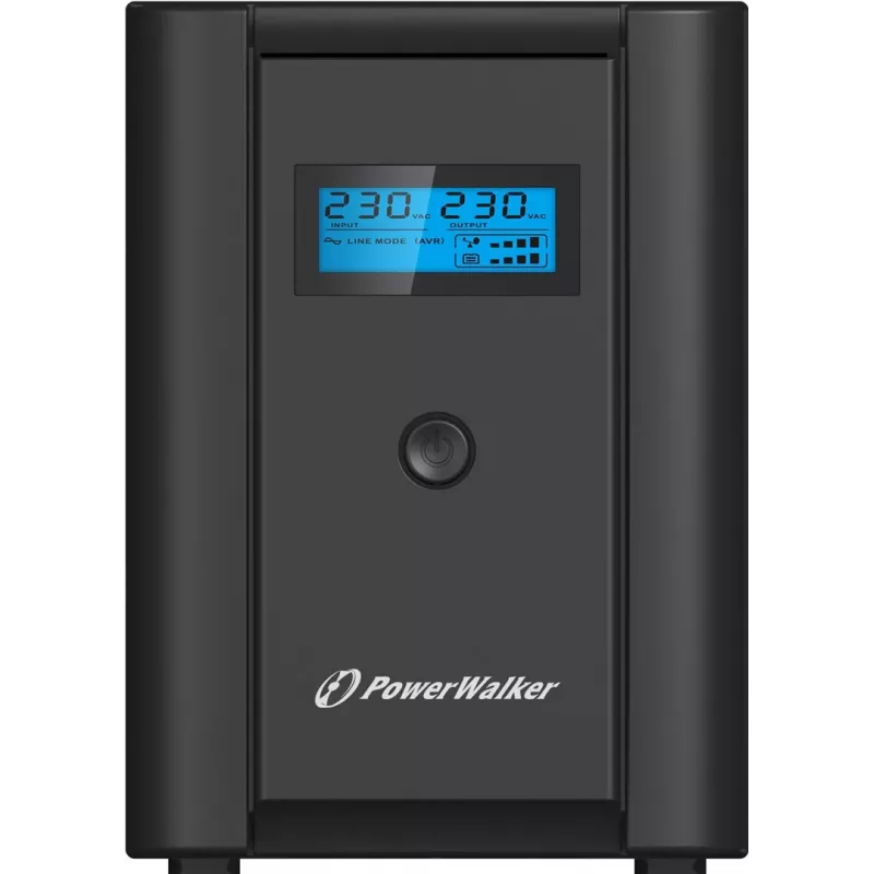 PowerWalker VI 1200 SHL Schuko zasilacz awaryjny (UPS) Line-Interactive 1,2 kVA 600 W 4 gniazda AC