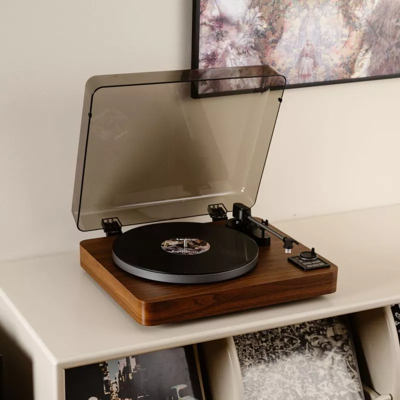 Gramofon Lenco LBTA-165 drewno z łącznością Bluetooth