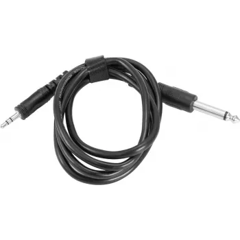 adapter kablowy do gitary elektrycznej Omnitronic jack 6,3 mm na 3,5 mm (model 13063458)