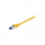 Wentronic Goobay CAT 6a kabel krosowy, S/FTP (PiMF), żółty, 3 m - LSZH bezhalogenowy, miedź (93781)
