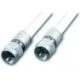 Kabel koncentryczny Preisner FS-FS2015 1,5 m F, biały