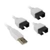 Lian Li PW-U2TPAW Hub USB Typ A Męski 1-na-3 IDC 9 pin