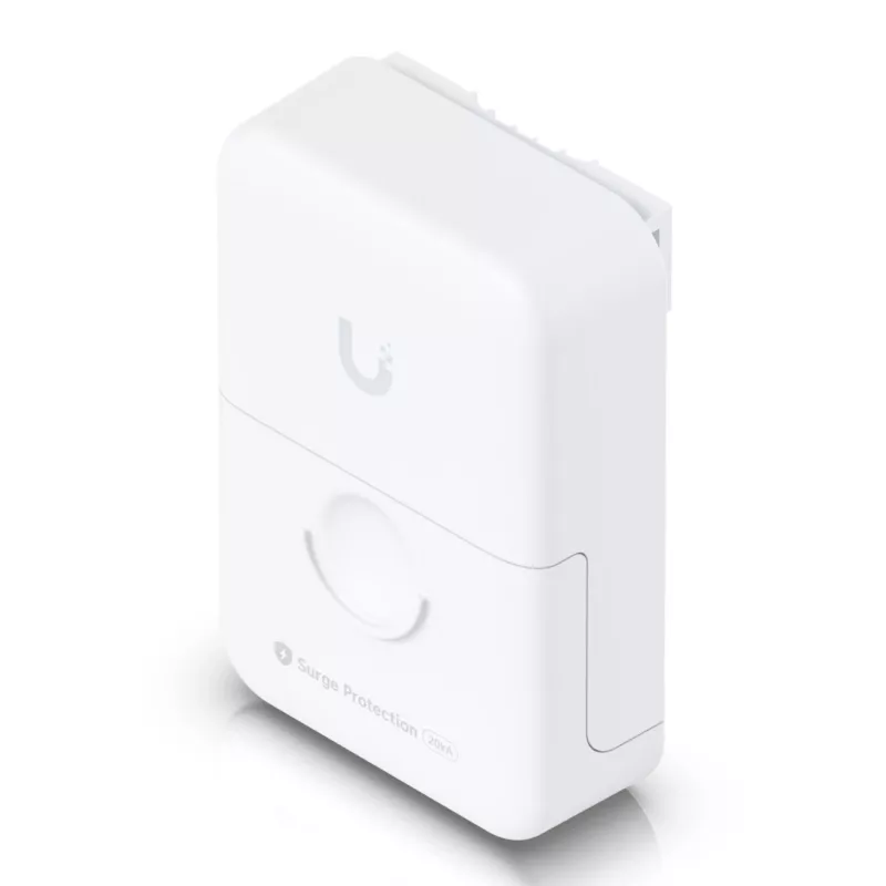 Ethernet surge protector UBIQUITI UACC-ETH-SP-Pro — 10 Gbit/s, 600 V, poliwęglan, biały