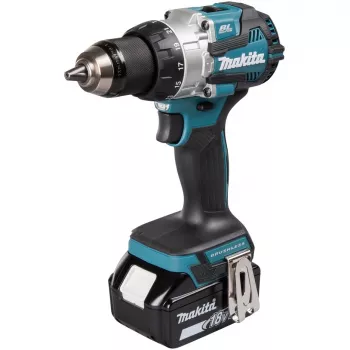 Wkrętarka/wiertarka udarowa Makita DHP489RTJ 1800 RPM Czarny, Niebieski