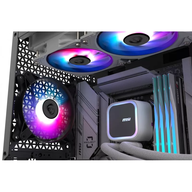 MSI MAG Coreliquid A13 360 Chłodnica AiO do płyty głównej i procesora 12 cm Czarny 1 szt.